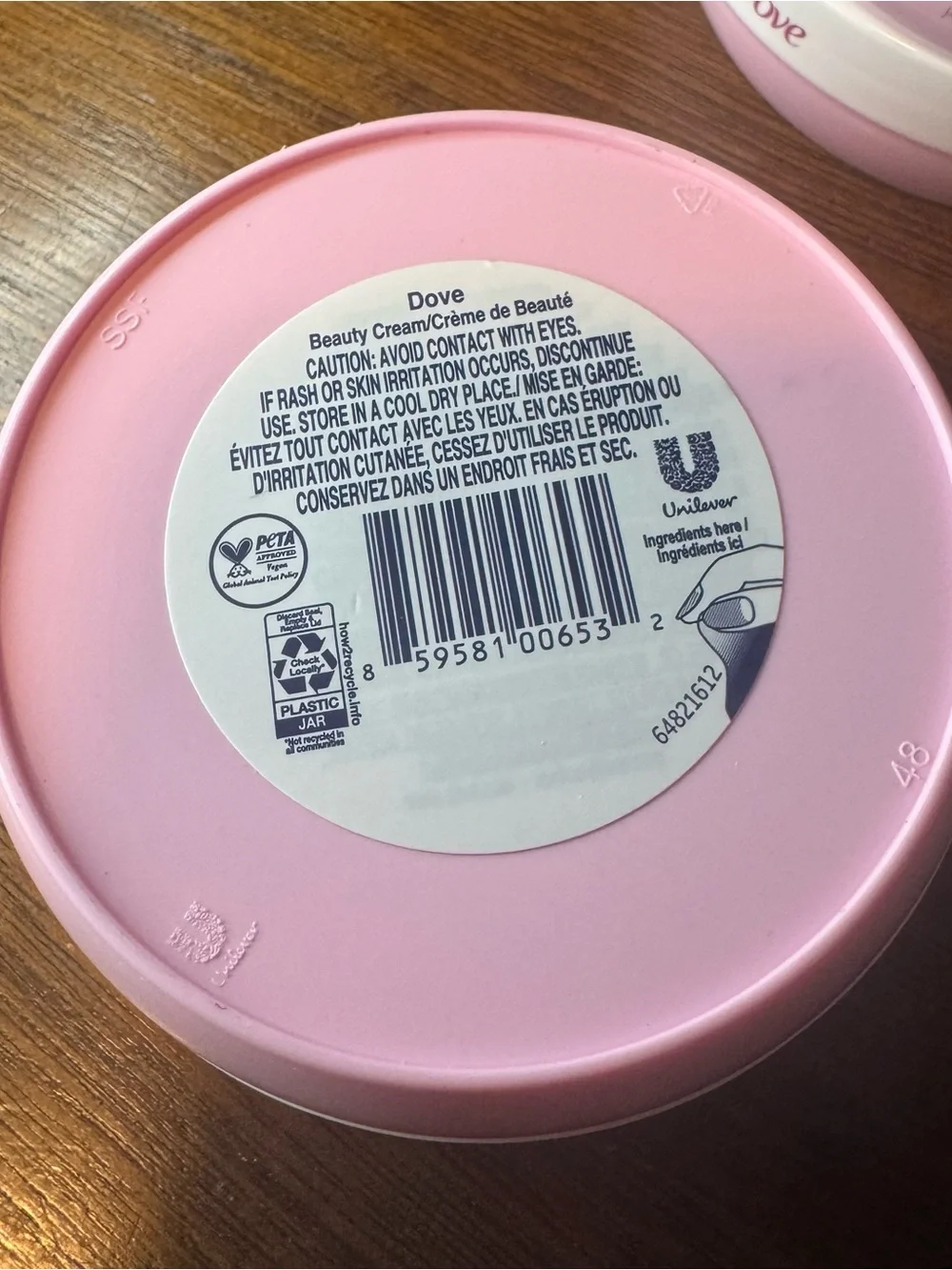 Dove Body Love Beauty Cream - Pink